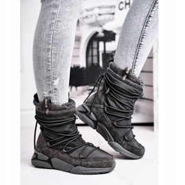 Bottes de neige pour femmes Big Star Grey GG274629 gris 1 Bottes de neige pour femmes Big Star Grey GG274629 gris 1