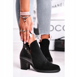 Bottines Femme à Talon, Cuir Printemps Maciejka Noir 04833-01 le noir 3