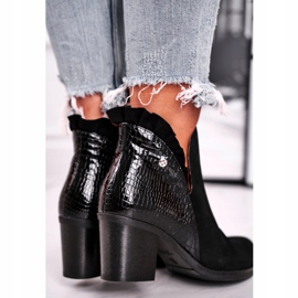 Bottines Femme à Talon, Cuir Printemps Maciejka Noir 04833-01 le noir 4