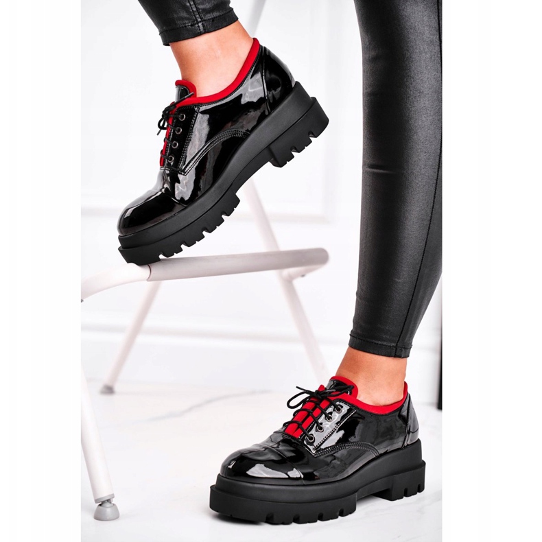 PV3 Chaussures En Cuir Visconi Pour Femmes Noir 7427936 1