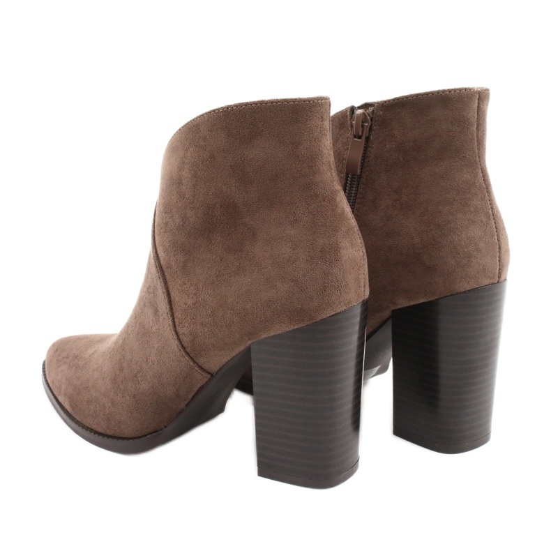 Bottes sur le poteau Taupe Filippo DBT1575 / 21 TP brun 3