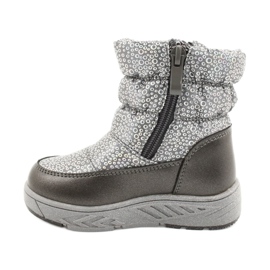 Evento Bottes d'hiver Neo Holo Miss argent gris 1