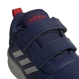 Chaussures Adidas Tensaur C Jr EF1095 blanc bleu 2