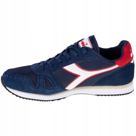 Chaussures Diadora Simple Run M 101-173745-01-C8815 noir bleu marine 1