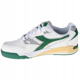 Chaussures Diadora Rebound Ace M 501-173079-01-C7915 blanche vert 1