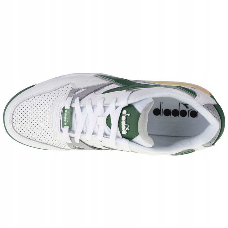 Chaussures Diadora Rebound Ace M 501-173079-01-C7915 blanc vert 2