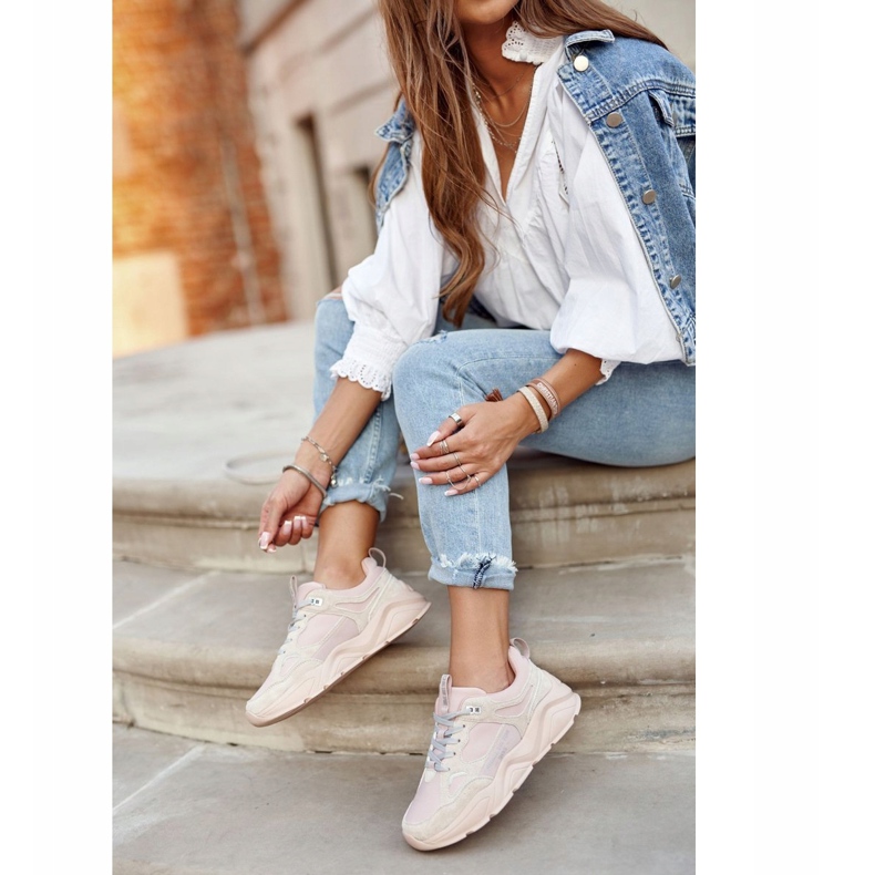 Baskets Femme Big Star Rose GG274655 2