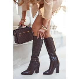 SEA Bottines à Talons Femme Marron Chaud Belvim brun 2 SEA Bottines à Talons Femme Marron Chaud Belvim brun 2