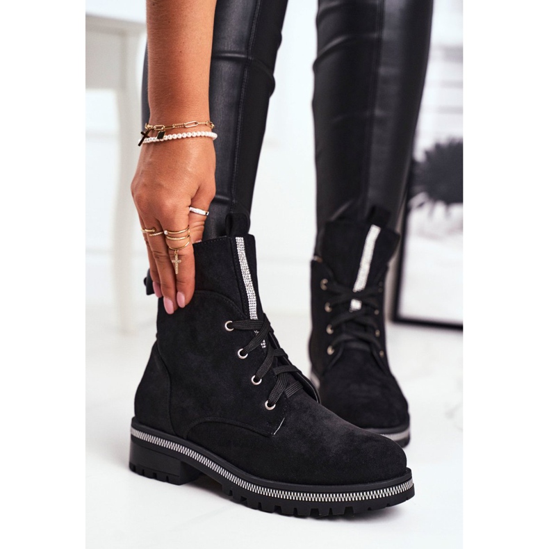 SEA Bottes Femme Eco Suede Noir Hundret Percent 1