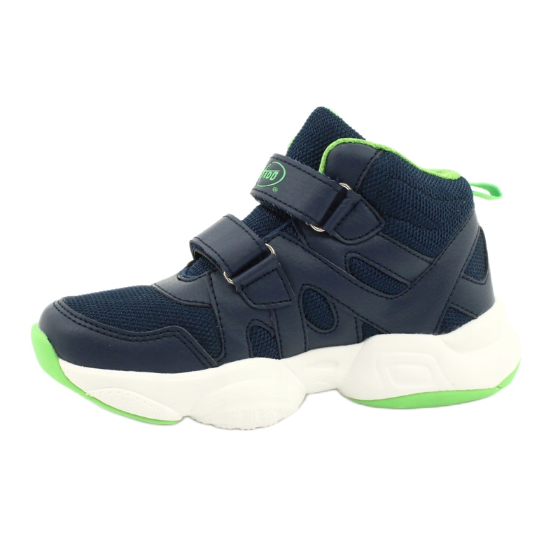 Chaussures enfant Befado 516X049 bleu marin vert 1