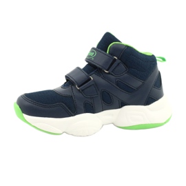 Chaussures pour enfants Befado 516Y049 bleu marine vert 1