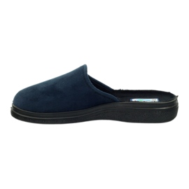 Befado Béfado Men's Slippers Pu 132M006 bleu 4