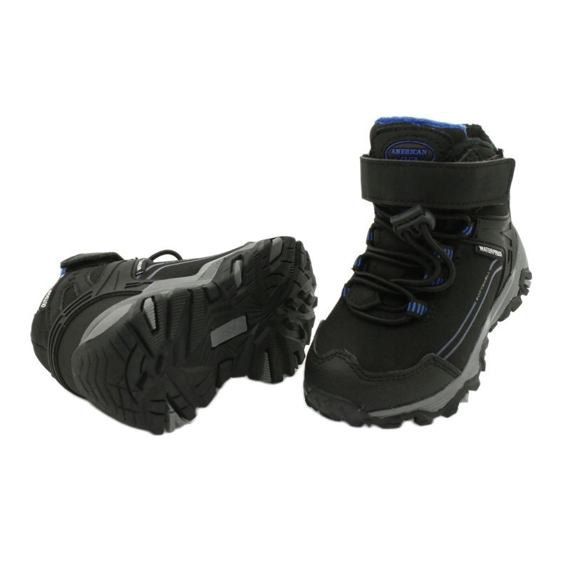 American Club Bottes de softshell pour enfants avec une membrane noire HL42 / 20 3