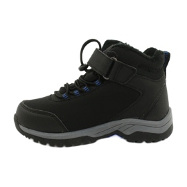 Chaussures de sport softshell avec membrane American Club HL38/20 noir bleu 1
