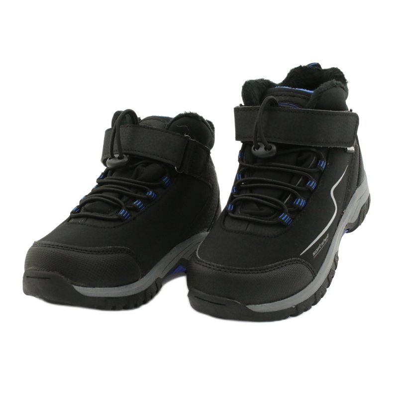 Chaussures de sport softshell avec membrane American Club HL38/20 noir bleu 2