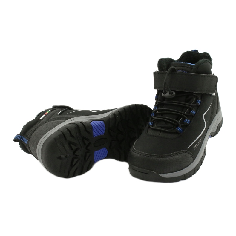 Chaussures de sport softshell avec membrane American Club HL38/20 le noir bleu 3 Chaussures de sport softshell avec membrane American Club HL38/20 le noir bleu 3