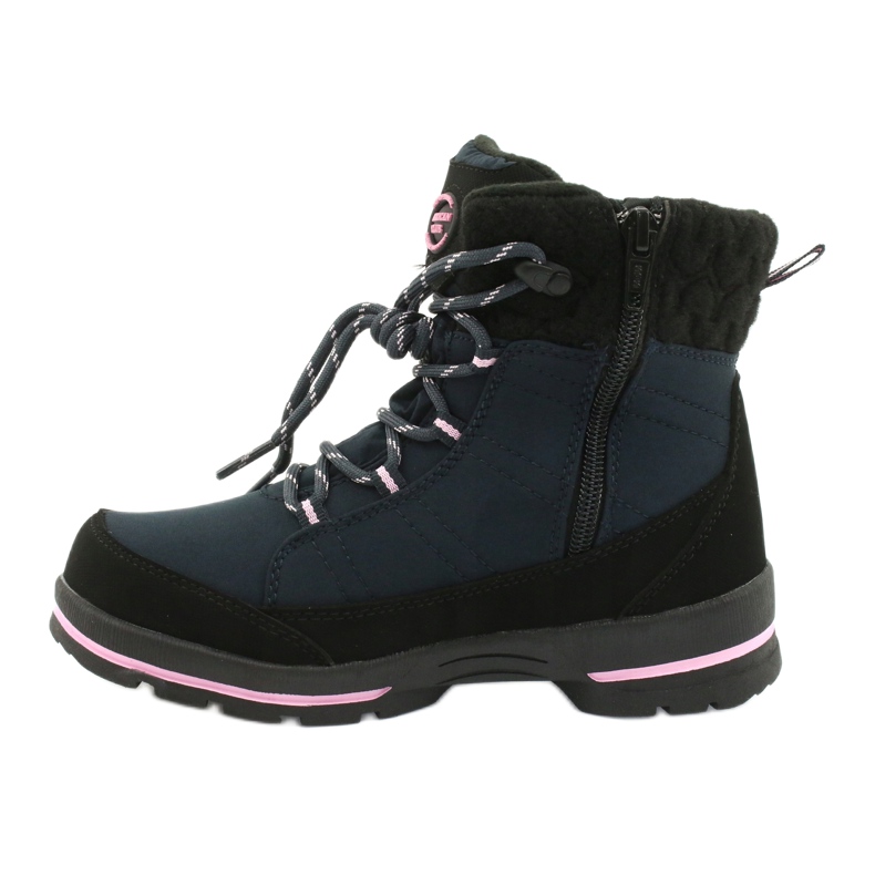American Club Bottes Softhell avec membrane SN03 / 20 noir bleu marine rose 1