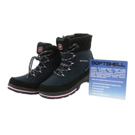 American Club Bottes Softhell avec membrane SN03 / 20 noir bleu marine rose 4