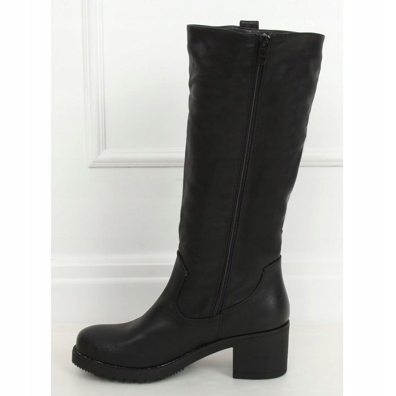 Bottes militaires noires J19-37 Noir le noir 1
