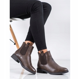 Kylie Bottines Chelsea chaudes brun multicolore 2 Kylie Bottines Chelsea chaudes brun multicolore 2