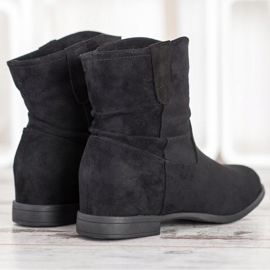 Kylie Bottines à enfiler avec un coin le noir 2
