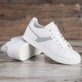 SHELOVET Chaussures de sport à la mode blanche 1