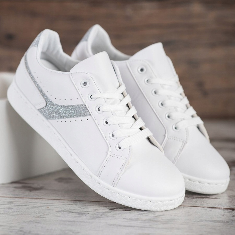 SHELOVET Chaussures de sport à la mode blanc 2