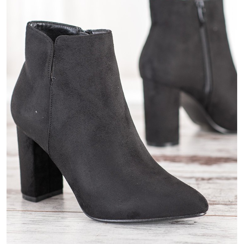 SHELOVET Bottes élégantes noir 1