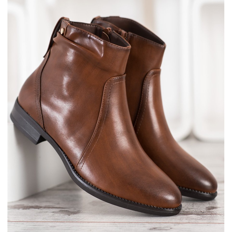 Sergio Leone Bottes marron classiques brun 2