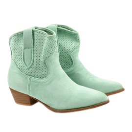 Bottes de cowboy vertes de Raithea 2