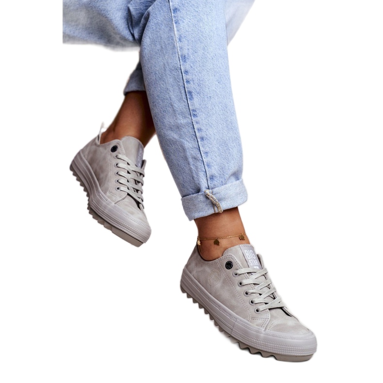 Baskets Femme Big Star Gris GG274075 1 Baskets Femme Big Star Gris GG274075 1