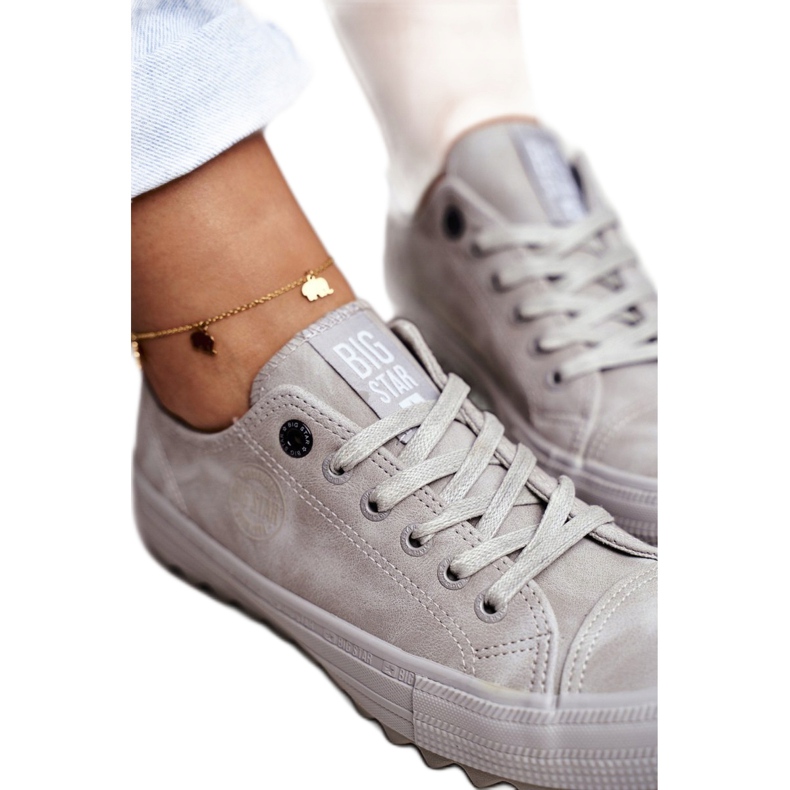 Baskets Femme Big Star Gris GG274075 3 Baskets Femme Big Star Gris GG274075 3