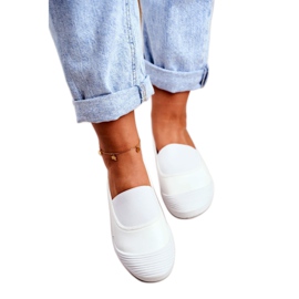 LU BOO Sneakers Slip On Slip-on Sneakers Blanc Justy 3