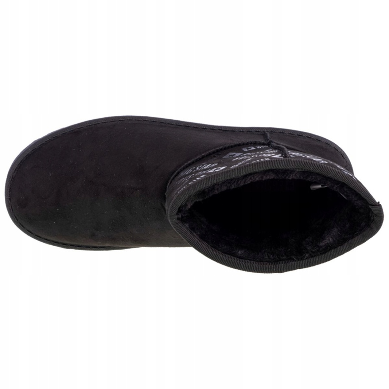 Chaussons Big Star W GG274556 blanche le noir 2 Chaussons Big Star W GG274556 blanche le noir 2