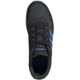 Adidas Vs Switch 2 K chaussures pour enfants noir et bleu G25921 1