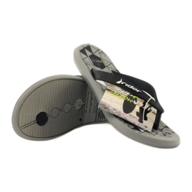 Boys Black Light Flip -flops for Water 81561 Rider noir 3