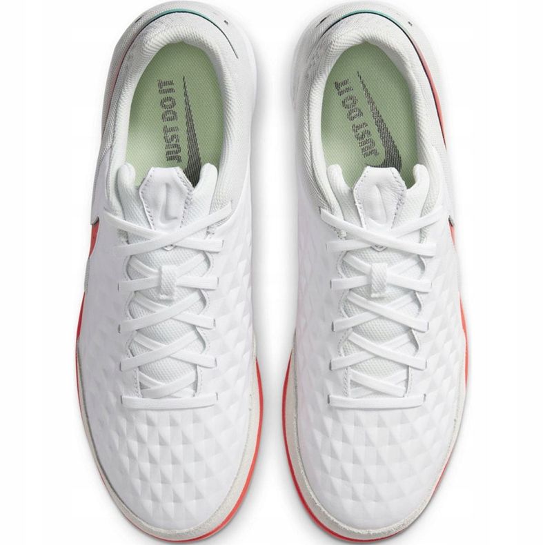 Nike Tiempo Legend 8 Academy Ic M AT6099 163 chaussures de football blanche 2