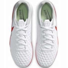 Chaussure de football Nike Tiempo Legend 8 Academy M Tf AT6100 163 blanche 2