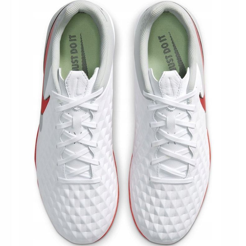 Chaussure de football Nike Tiempo Legend 8 Academy M Tf AT6100 163 blanche 2