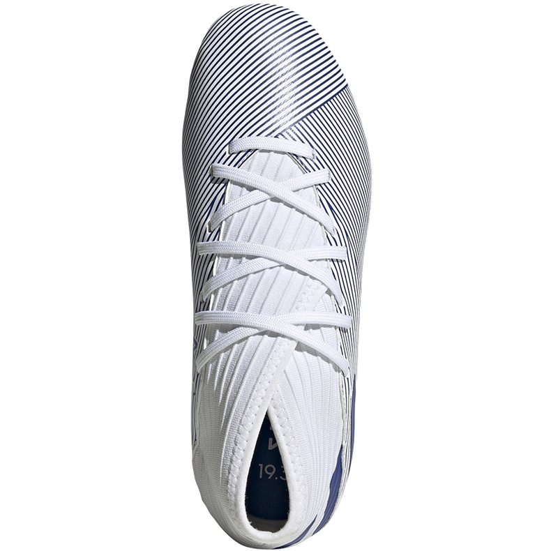 Les chaussures de football adidas Nemeziz 19.3 Fg Jr EG7245 gris argent 1