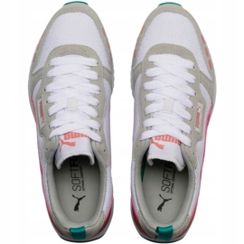 Chaussures femme Puma R78 W 373117 12 beige blanc orange rose vert 2