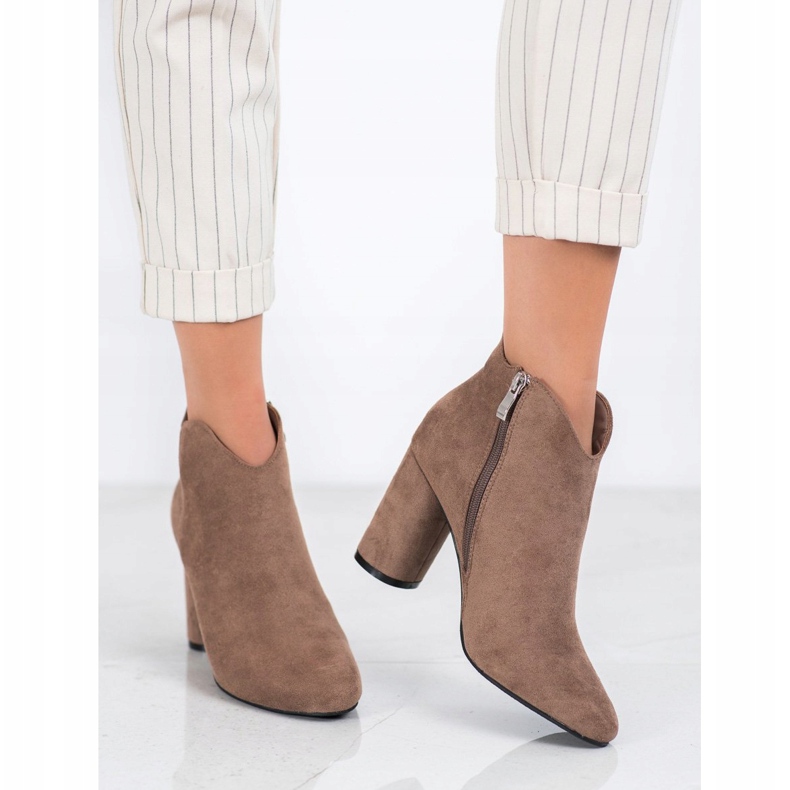 Filippo Bottes en daim élégantes brun 2