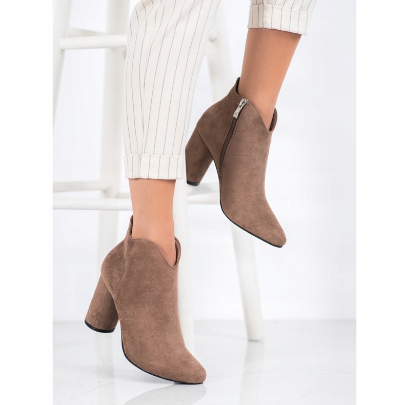 Filippo Bottes en daim élégantes brun 1