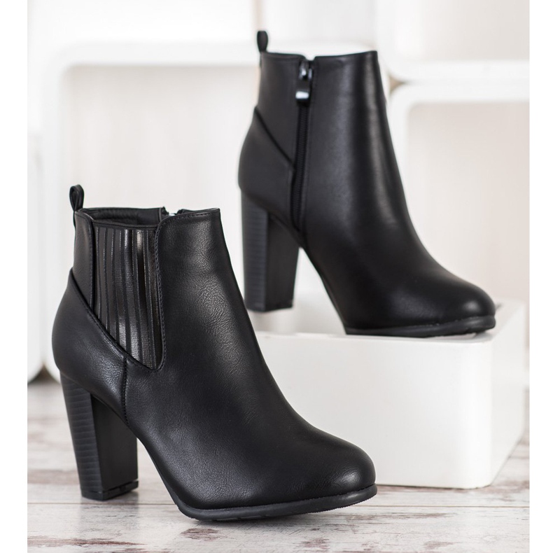 Abloom Bottes confortables sur un poteau le noir 2