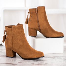 SHELOVET Bottes À Franges brun 2