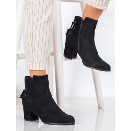 SHELOVET Bottes À Franges le noir 2