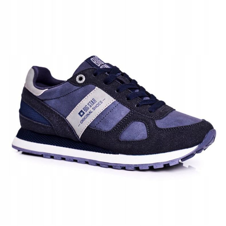 Chaussures De Sport Pour Femmes Baskets Big Star Bleu Marine GG274676 gris 1 Chaussures De Sport Pour Femmes Baskets Big Star Bleu Marine GG274676 gris 1