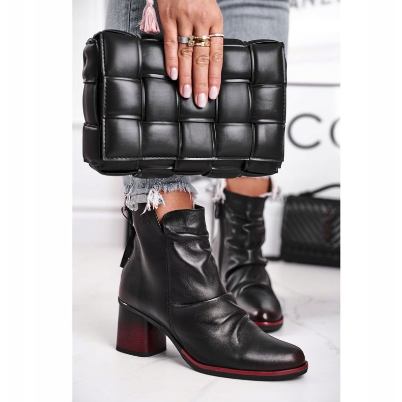 Bottines Femme Talon Haut Maciejka Noir 04757-01 le noir 2 Bottines Femme Talon Haut Maciejka Noir 04757-01 le noir 2