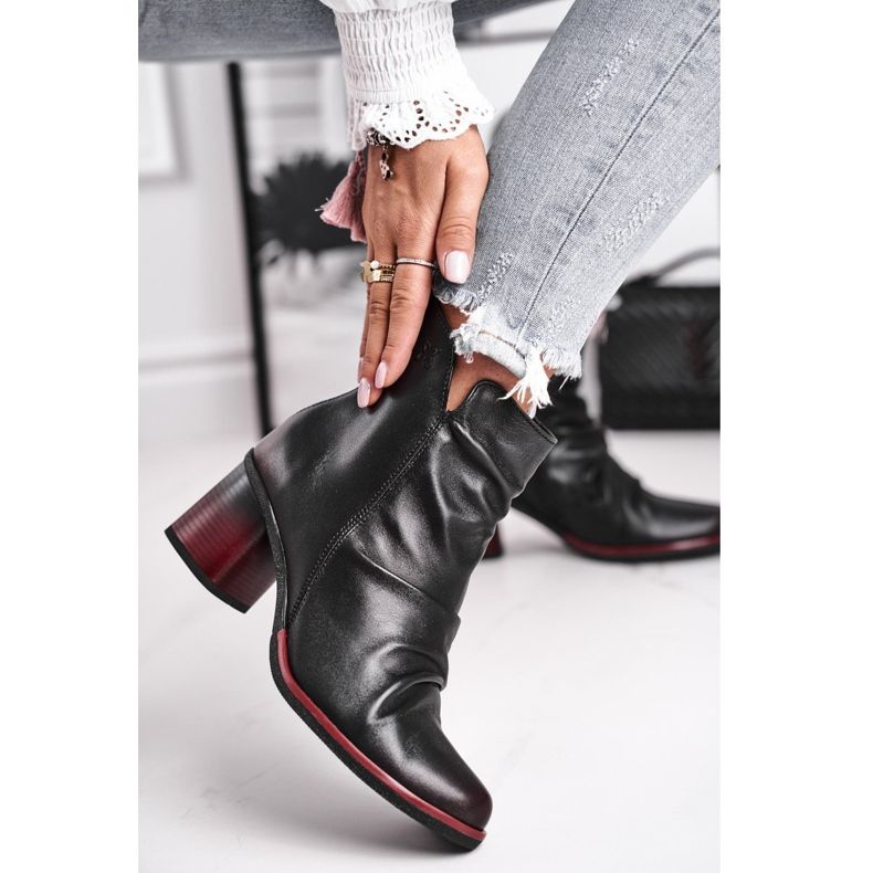 Bottines Femme Talon Haut Maciejka Noir 04757-01 1