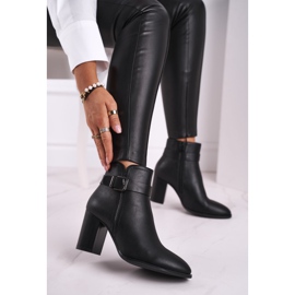 Bottes Pour Femmes À Talons Hauts Sergio Leone Noir BT509 1